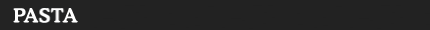 パスタ